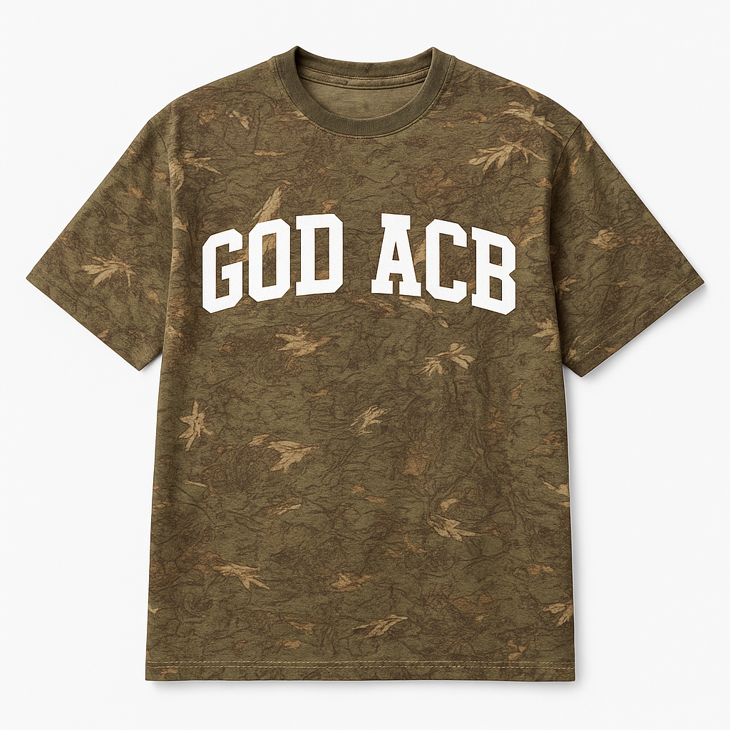 CAMO GOD ACB UNIVERSITY TEE